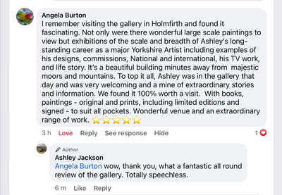 Why visit Ashley Jackson Gallery ….. A personal review