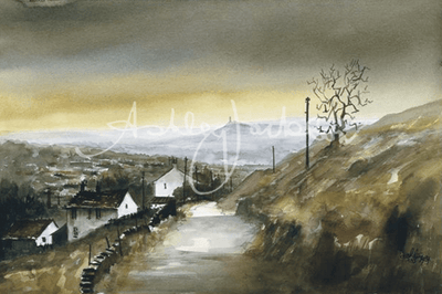 Here we go with ‘H’ from our Yorkshire A-Z by watercolour Artist Ashley Jackson