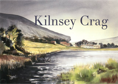 The majestic lion’s head of Kilnsey becomes our ‘K’  - A-Z OF Yorkshire landscapes by watercolour artist Ashley Jackson